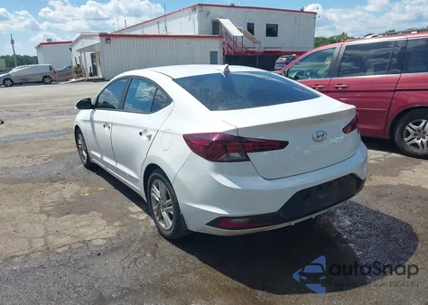 2019 Hyundai Elantra Sel from USA, damaged, VIN 5NPD84LF4KH475223